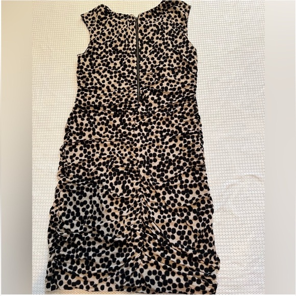 Just Taylor Leopard Dress Size 8 - Picture 3 of 7